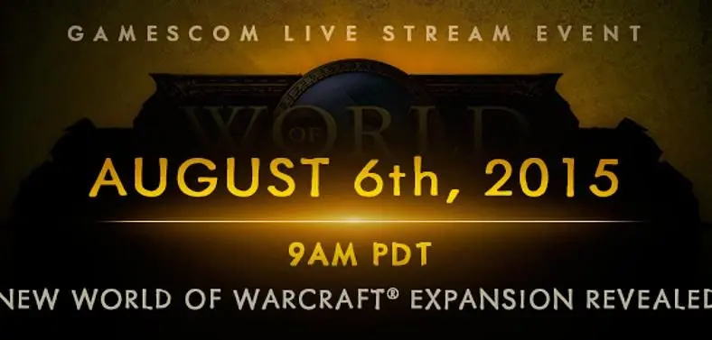 Blizzard to unveil next World of Warcraft expansion at Gamescom next week