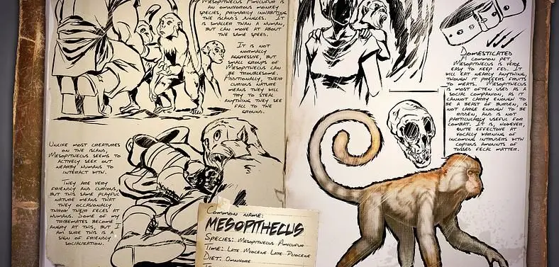 Muck-throwing monkey added to Ark: Survival Evolved, 128 finalists chosen for game's Unnatural Selection tournament 