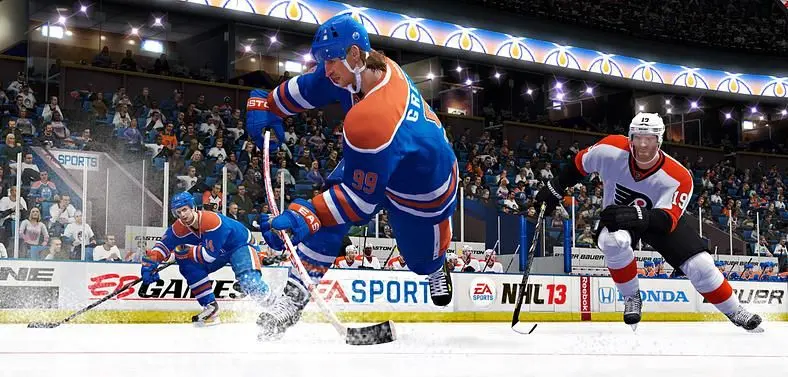 EA Sports celebrates the end of the NHL lockout