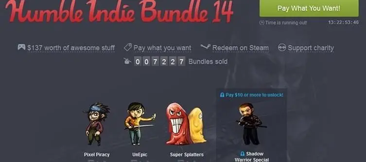 Humble Indie Bundle 14 now live, offers include Torchlight 2, Pixel Piracy and Outlast