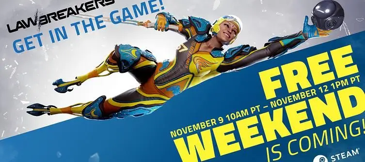 Lawbreakers Is Hosting Yet Another Free Weekend And Shines The Spotlight On Its Mascot Character
