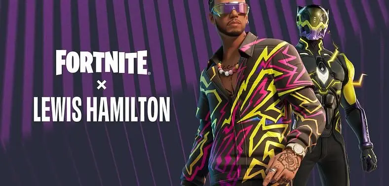 Lewis Hamilton is joining the Fortnite Icon Series, 2 separate skins available on 17th November