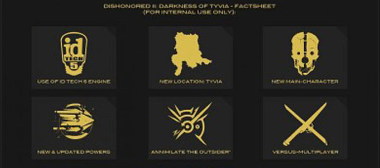 Rumour: E3 fact sheet reveals additional Dishonored 2 details