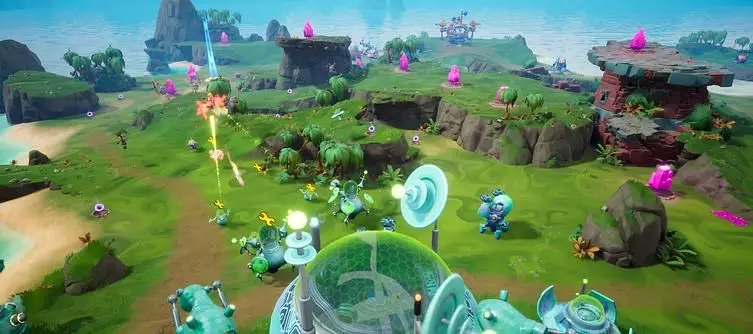 Chip ‘n Clawz vs. The Brainioids Is A Colorful Action-Strategy Game From Phoenix Point Developer Snapshot Games