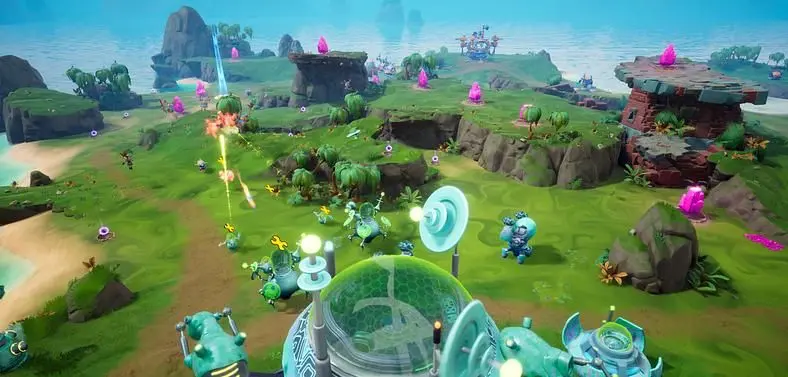 Chip ‘n Clawz vs. The Brainioids Is A Colorful Action-Strategy Game From Phoenix Point Developer Snapshot Games