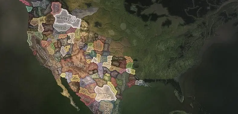 Hearts of Iron 4's Old World Blues Mod Trades World War II for Fallout's Post-Apocalypse