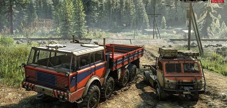 SnowRunner's Tatra Dual Pack Adds Two New Vehicles for Year 2 Pass Owners