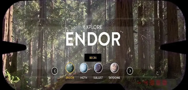 Take an interactive tour of Star Wars Battlefront's planets