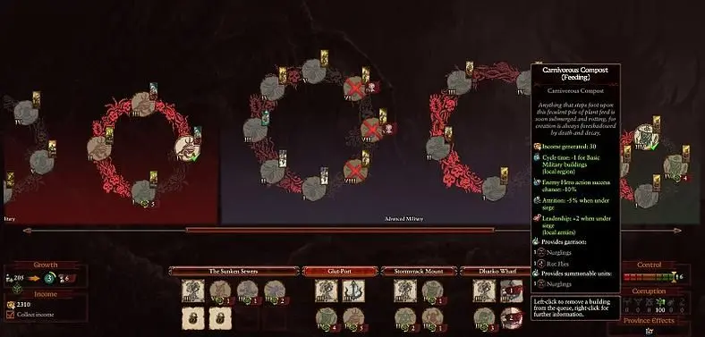 Nurgle's Warhammer 3 Campaign Mechanics Center on Buildings That Grow and Die, Plague Creation