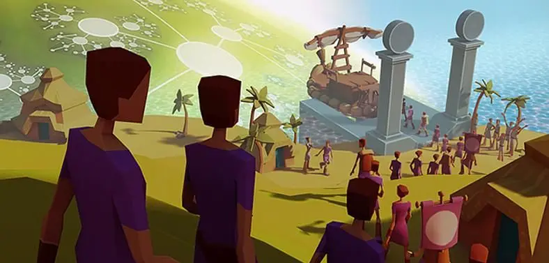 22cans give early look at "entirely new world", herds, powers and an Ark in Godus