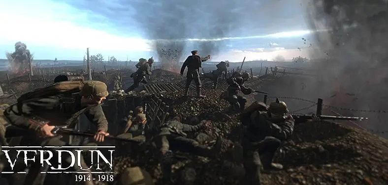 First World War shooter Verdun officialy launches, "merciless trench warfare" exits Early Access