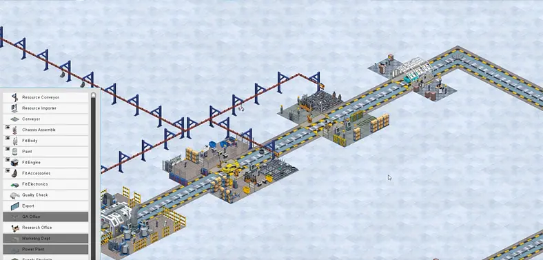 Just A Few Months After Its First Dev Diary, Production Line Enters Early Access