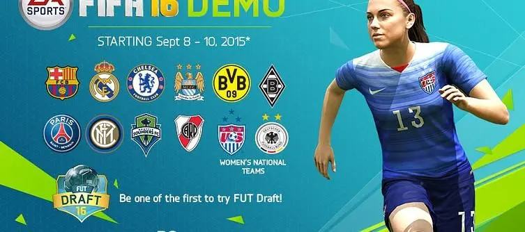 EA details all the content from next month's FIFA 16 demo