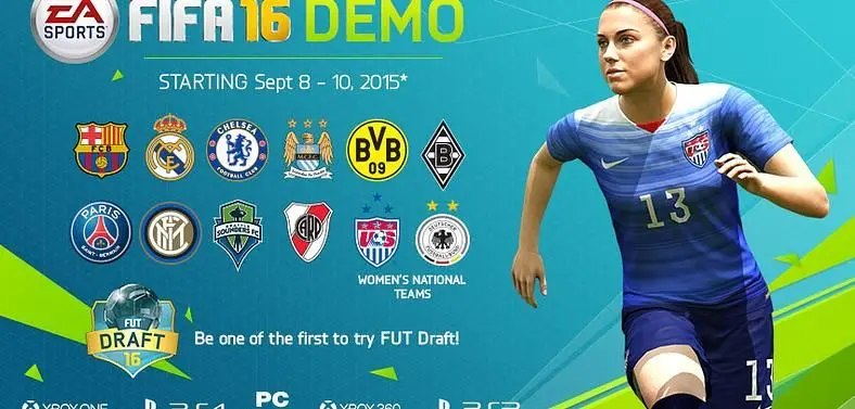 EA details all the content from next month's FIFA 16 demo