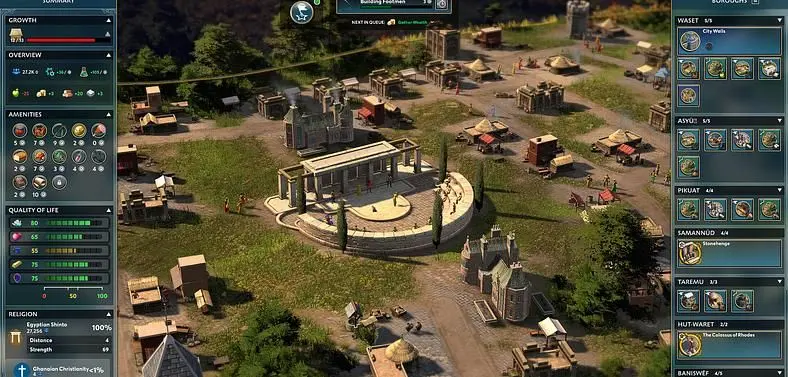 Ara: History Untold The Invisible Hand Update 1.1 Adds National Economy Screen, New Amenities, and More