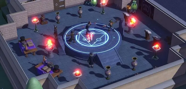 Two Point Campus' Wizardry Course Has Pointy Hats, Magic Duels, and Ancient Curses