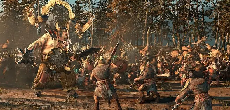 Golgfag Maneater Embraces the Mercenary Life In Total War: Warhammer 3 - Omens of Destruction