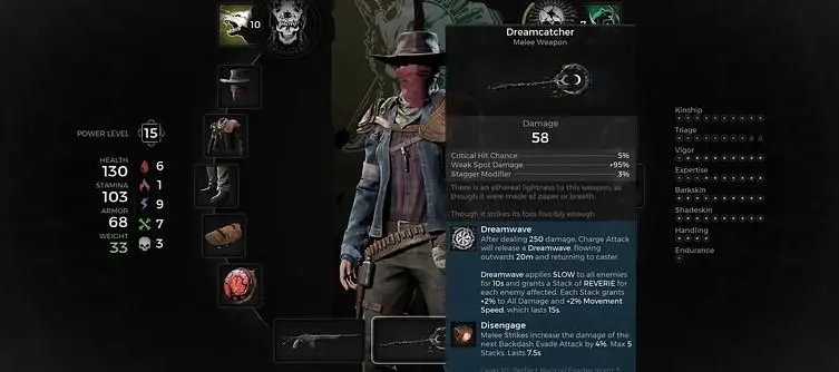 Remnant 2 Dreamcatcher Weapon - Where to Find the Melee Weapon