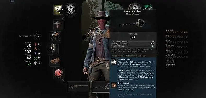 Remnant 2 Dreamcatcher Weapon - Where to Find the Melee Weapon