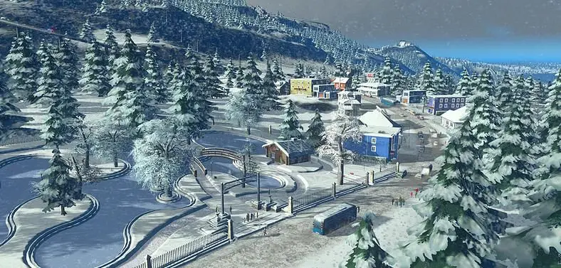 Paradox Interactive shows off Cities: Skylines - Snowfall in dev diary