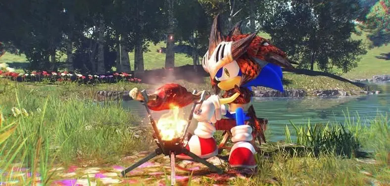 Sonic Frontiers Will Get Free Monster Hunter DLC in November