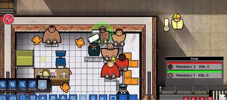 Prison Architect Alpha 34 now available, gang members now supported