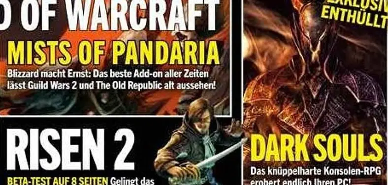 PC version of Dark Souls confirmed in German mag