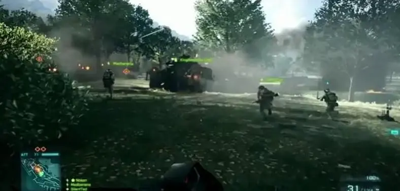 Battlefield 3 'Paris' multiplayer footage