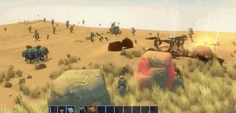 Proven Lands a "science-fiction sandbox survival game" now on Kickstarter