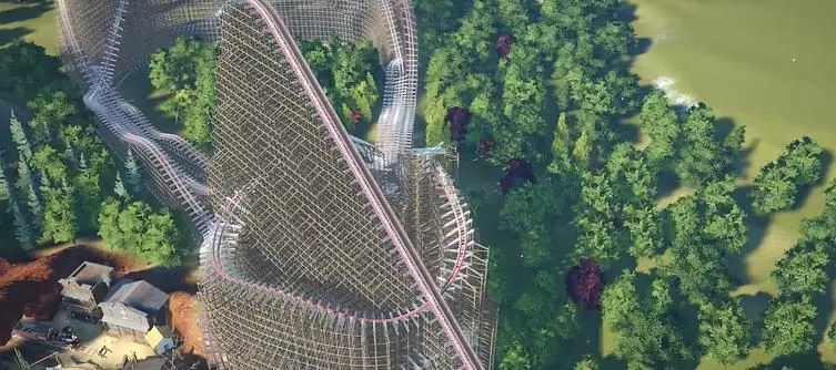 Planet Coaster Players Can Construct And Ride 2018's Fastest Hybrid Rollercoaster - Steel Vengeance - Right Now