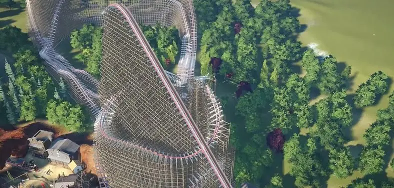 Planet Coaster Players Can Construct And Ride 2018's Fastest Hybrid Rollercoaster - Steel Vengeance - Right Now