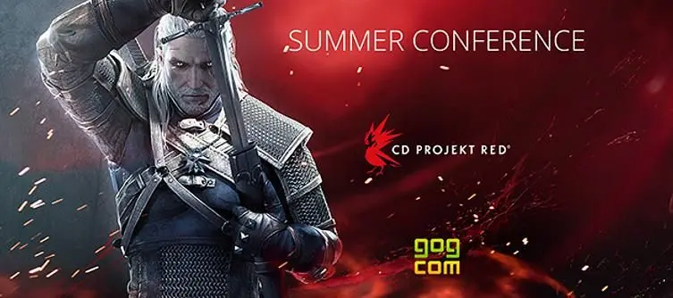CD Projekt RED and GOG.com Summer Conference June 5th, The Witcher 3 present