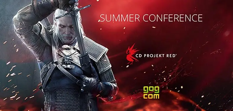 CD Projekt RED and GOG.com Summer Conference June 5th, The Witcher 3 present