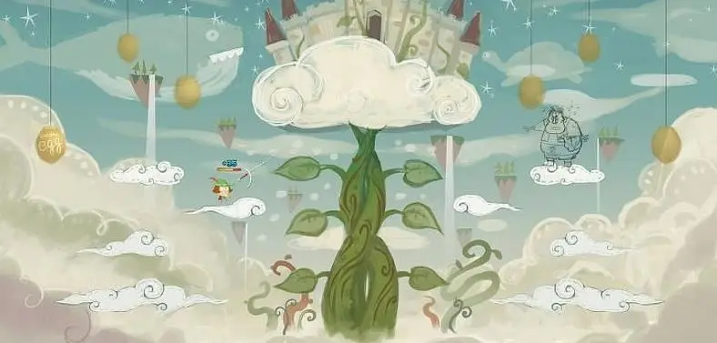 Spicy Horse working on Jack and the Beanstalk project