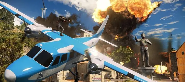 Avalanche releases bounty of in-game shots for Just Cause 3