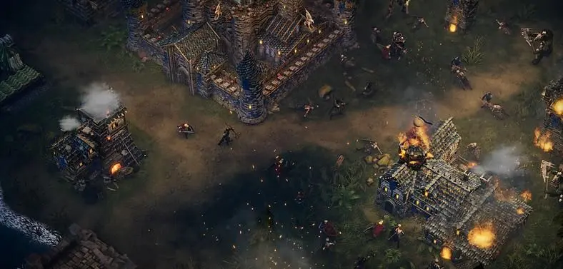 Crown of Greed is an RTS where you Enlist Heroes to Battle the Undead Unleashed by a Rogue Dragon
