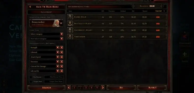 Diablo III real-money auction house launching 29th May