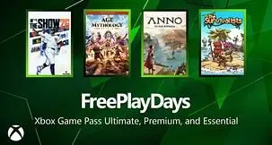 Xbox Game Pass Free Play Days this weekend include Anno 117: Pax Romana, Age of Mythology: Retold, and more