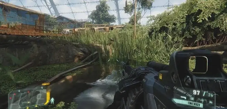 Latest Crysis 3 gameplay trailer shows off train yard action