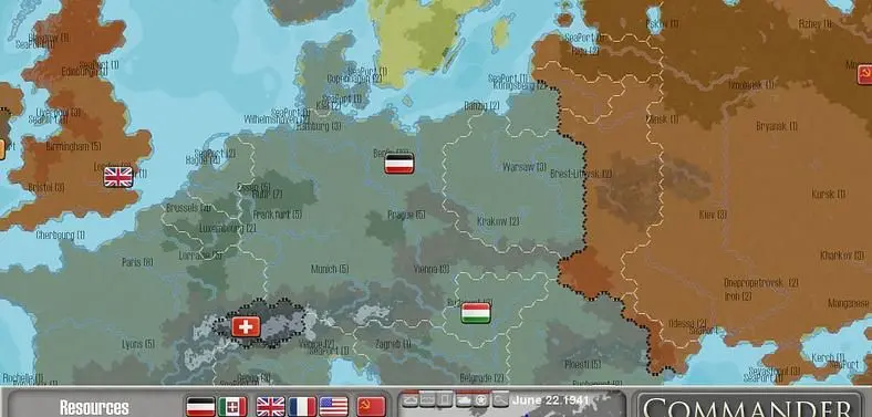 Commander - Europe at War 1.06 Demo released