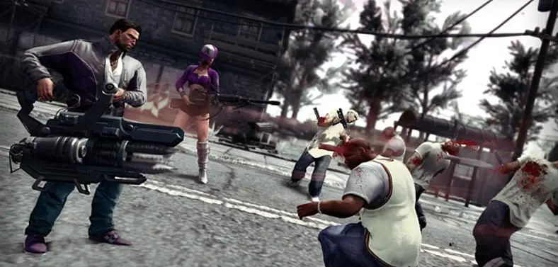 Saints Row IV brings 'GAT V' to PC free, DLC adds "combat knife launcher"
