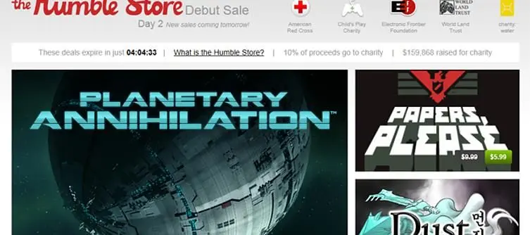 Planetary Annihilation Beta joins Humble Bundle's Humble Store