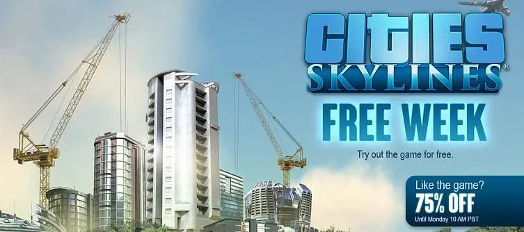 Cities Skylines Free To Play Until Sunday