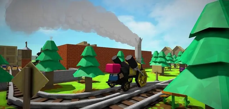 Autonauts Gets Railways, Steam Workshop Support in Free The Industrial Revolution Expansion