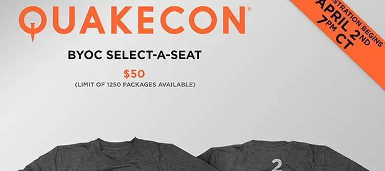 Round 3 of pre-registration for QuakeCon 2014 begins tonight @ 7pm CT/8pm ET