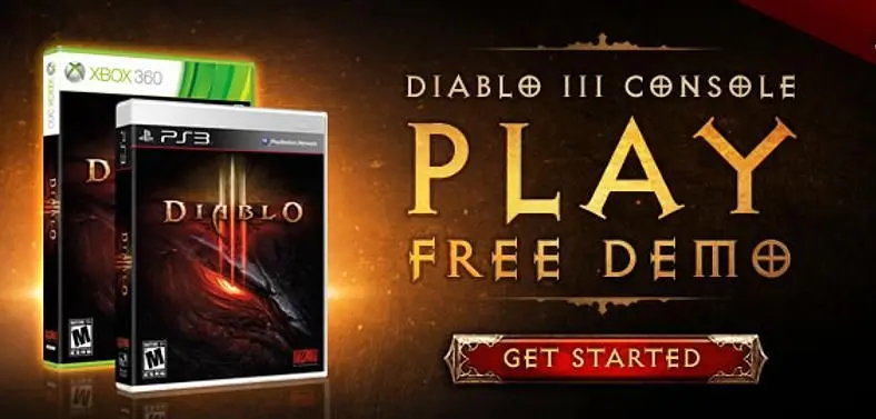 Diablo III demo now available for 360, PS3