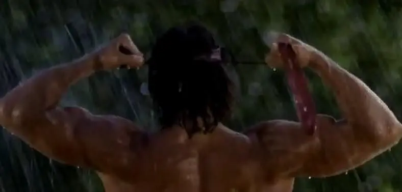 Stallone, Crenna voicing Rambo: The Video Game