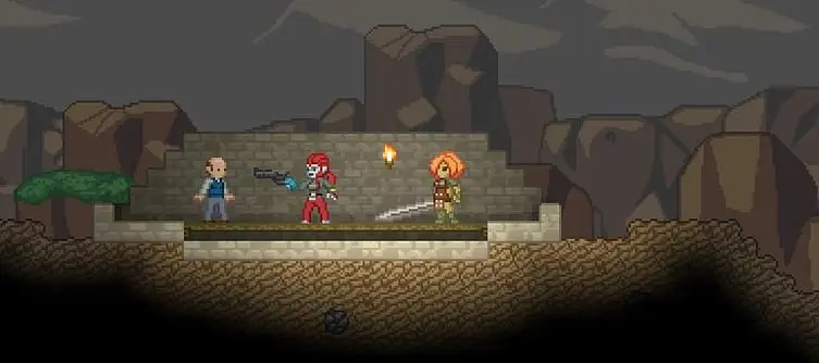 Starbound beta divided into three parts