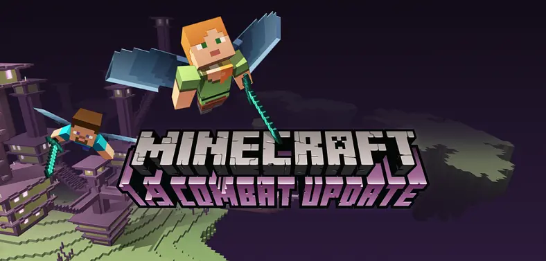 Combat the focus of 1.9 update for Minecraft