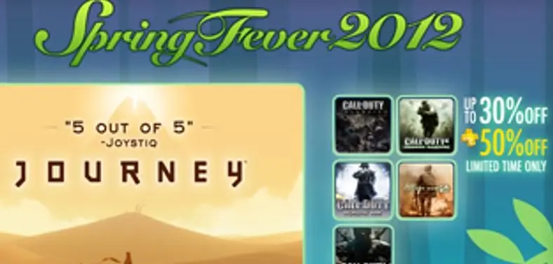 Journey and Warp now on US PlayStation Store